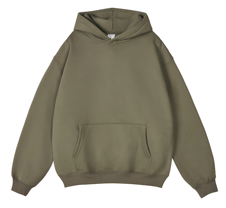Men's Relaxed Hoodie with Kangaroo Pocket