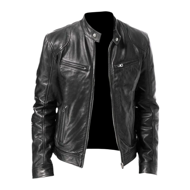 Men's Leather Jacket – Elegant, Durable Jacket in a Modern Style