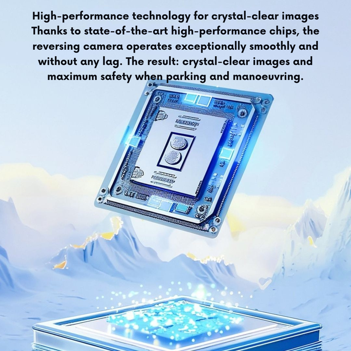 Wireless Magnetic Reversing Camera with Night Vision for Cars, Motorhomes and Trailers