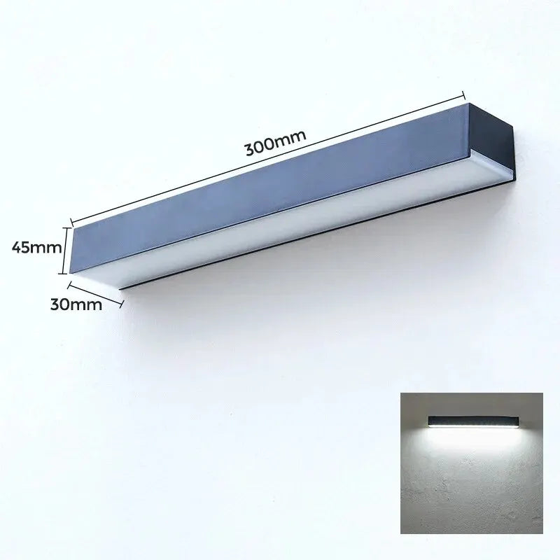Solavella Solar Wall Lamp | 16 LEDs | Super Bright and Waterproof | For Garden, Balcony and House Wall | Warm and Cool White