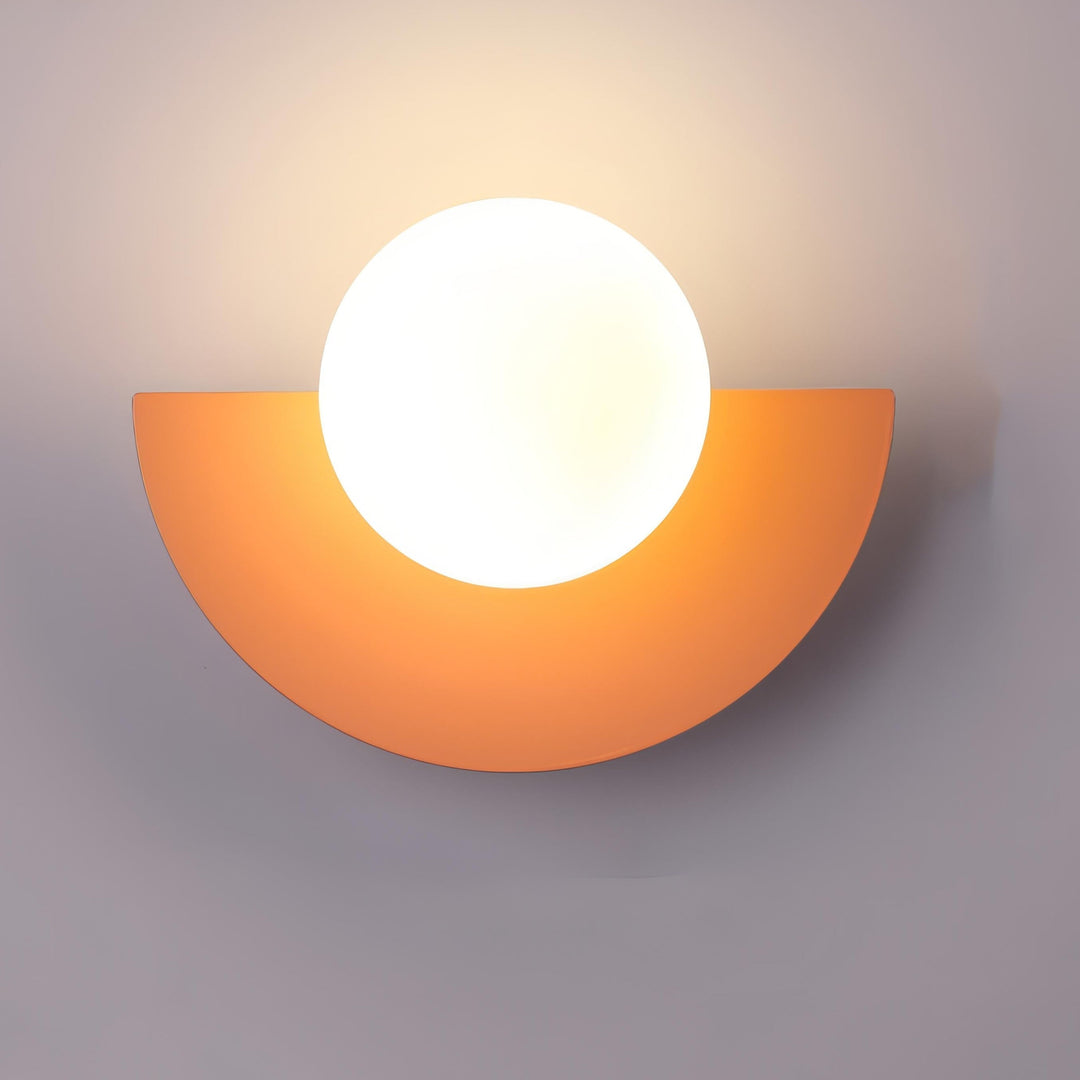 Nordic Semi-Circular Wall Lamp