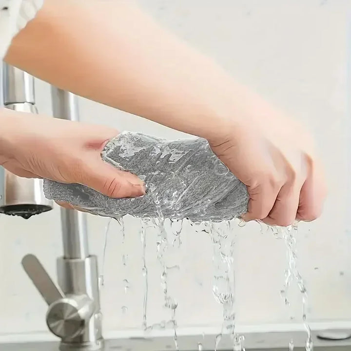 5-Piece Microfibre Cloth Set – Soft and Absorbent, Reusable