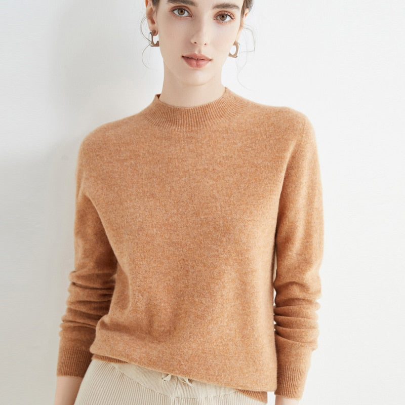 SilkThread Cashmere Sweater | Premium Lightweight Pullover for Women, Suitable for All Seasons