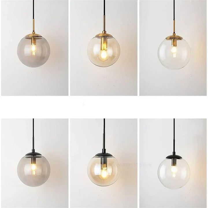 GlacioGlow Retro Glass Wall Light | Elegant Post-Modern Bedside Lamp for Warm Ambient Lighting