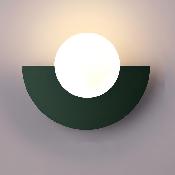 Nordic Semi-Circular Wall Lamp