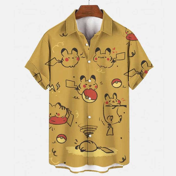 Funny summer set with Gengar & Snorlax print | Buy 1, get 1 free - SleepyFun