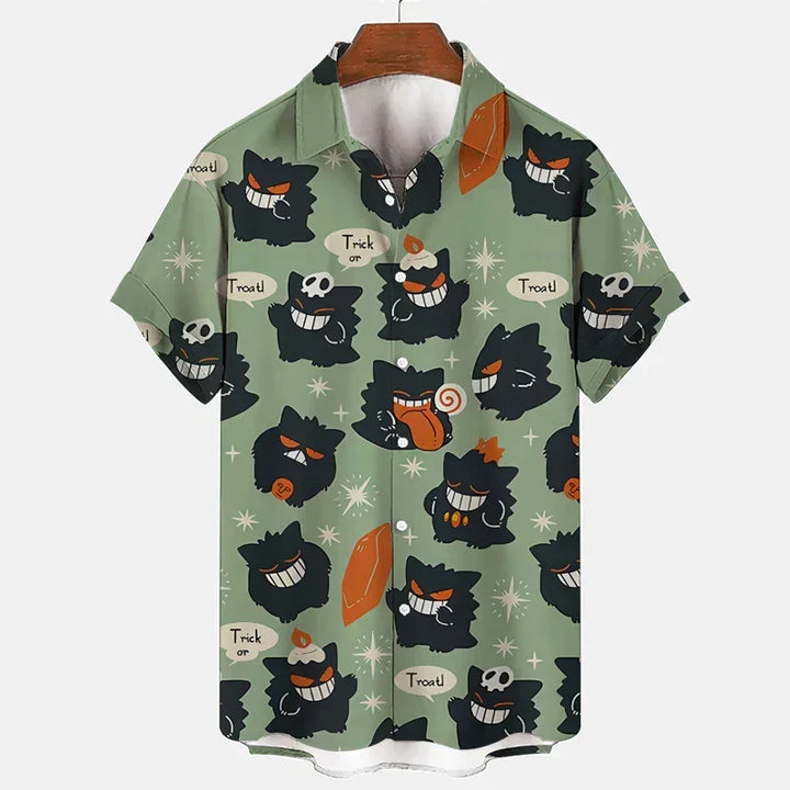 Funny summer set with Gengar & Snorlax print | Buy 1, get 1 free - SleepyFun