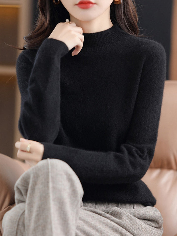 SilkThread Cashmere Sweater | Premium Lightweight Pullover for Women, Suitable for All Seasons