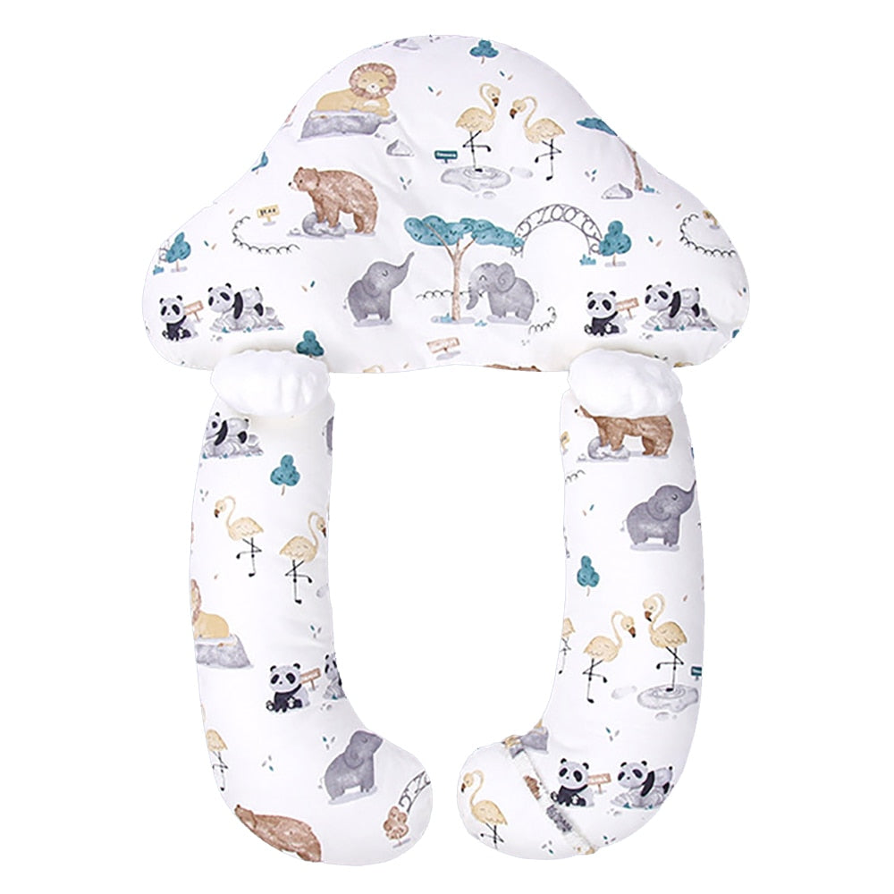 Ergonomic Cotton Pillow for Babies for Safe, Comfortable Sleep