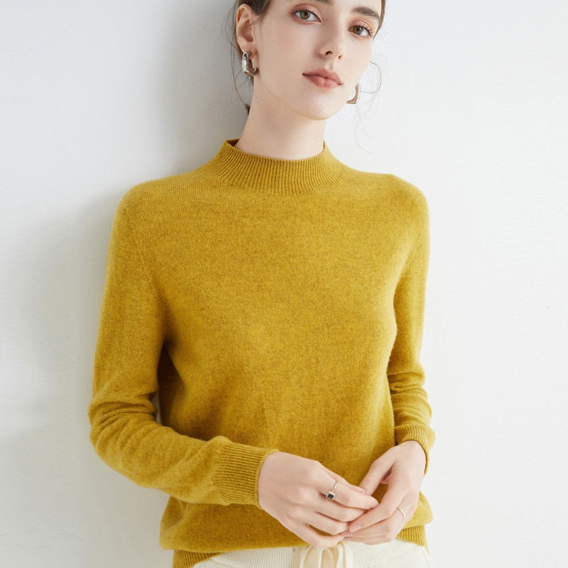 SilkThread Cashmere Sweater | Premium Lightweight Pullover for Women, Suitable for All Seasons