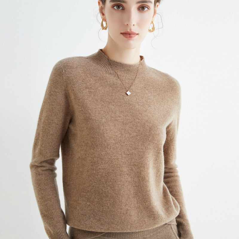 SilkThread Cashmere Sweater | Premium Lightweight Pullover for Women, Suitable for All Seasons