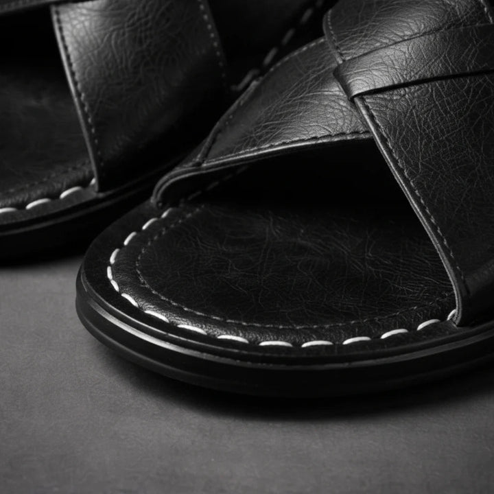Men's Sandals | Crossed Straps & Easy Entry