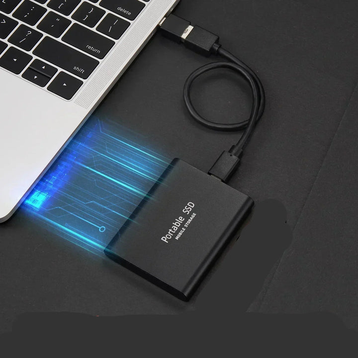 Ultra-Fast 128GB SSD Drive with Compact, Durable Design