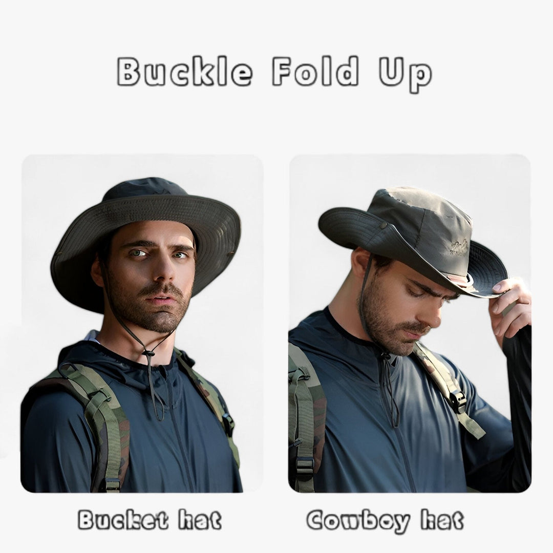 Unisex UV-Protective Waterproof Bucket Hat – Johnny