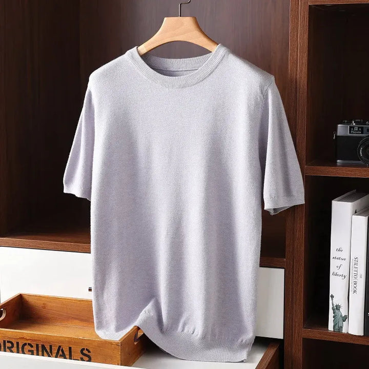 Men’s Round Neck T-Shirt – Elevated Basics for Everyday Wear