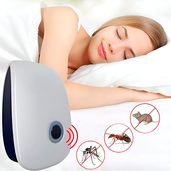 Ultrasonic Pest Repeller | Chemical-Free Insect Protection | Plug & Play