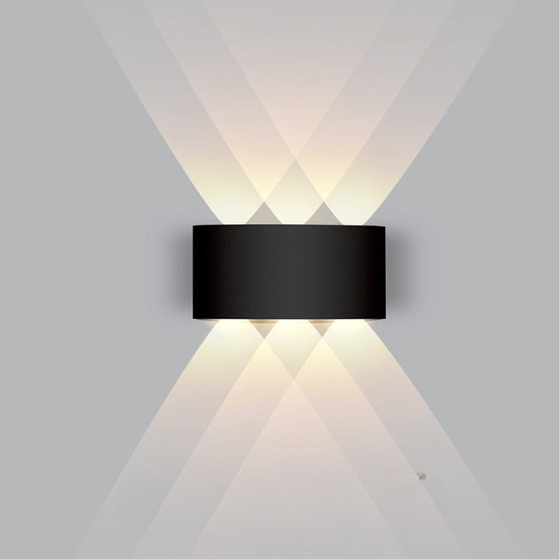 Waterproof LED Outdoor Wall Light – Slim Aluminum, Energy-Saving