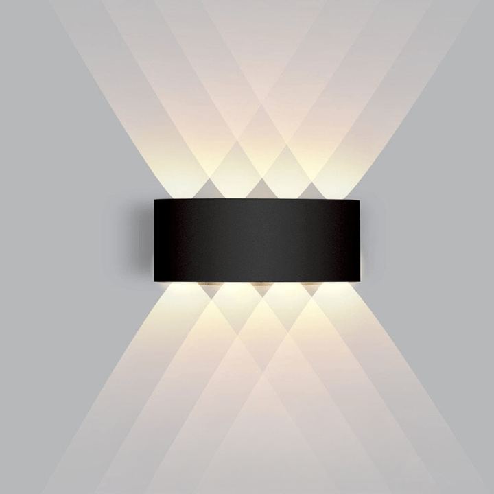Waterproof LED Outdoor Wall Light – Slim Aluminum, Energy-Saving