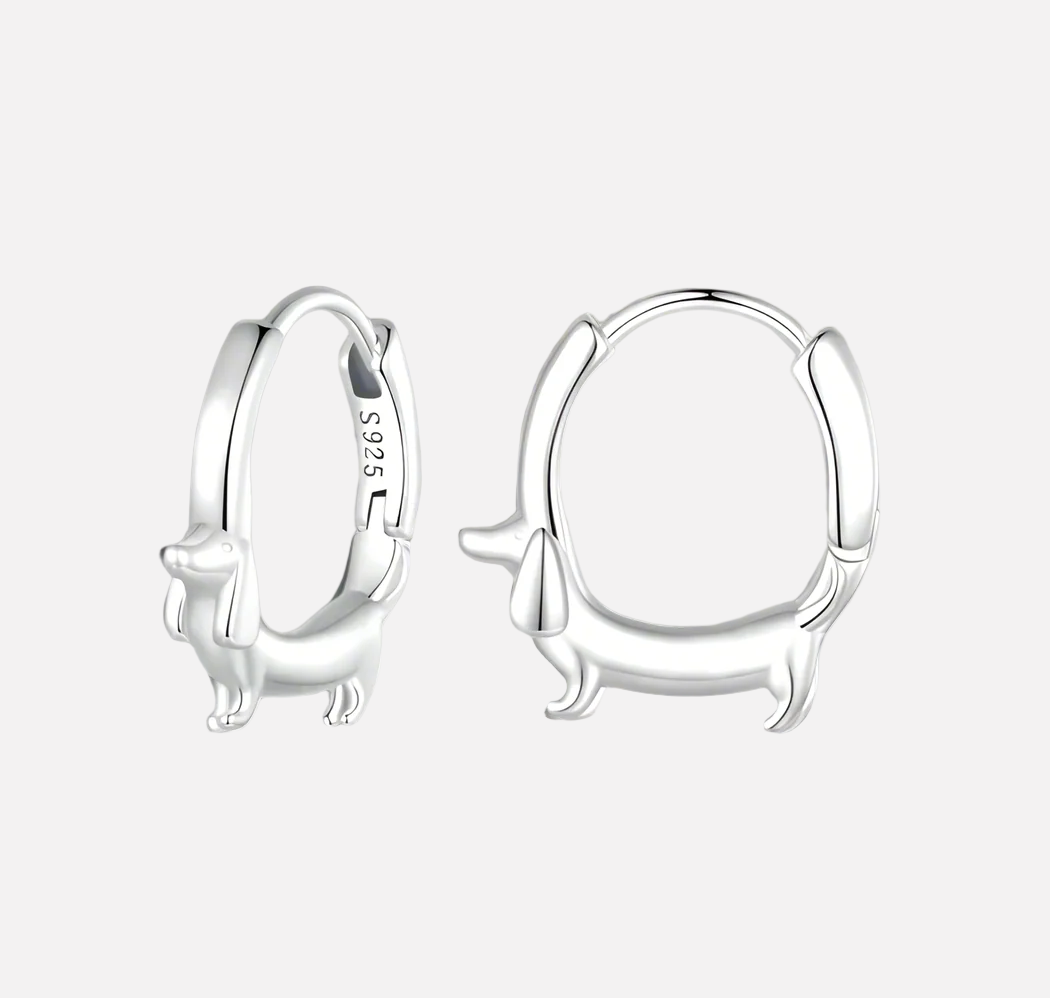 Precious Dachshund Hoops - A Treasure for Puppy Moms