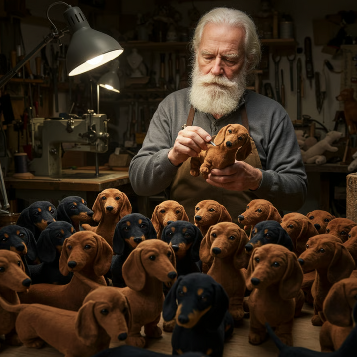 Interactive Plush Dog with Touch Sensors, Lifelike Movements and Ultra-Soft Fur