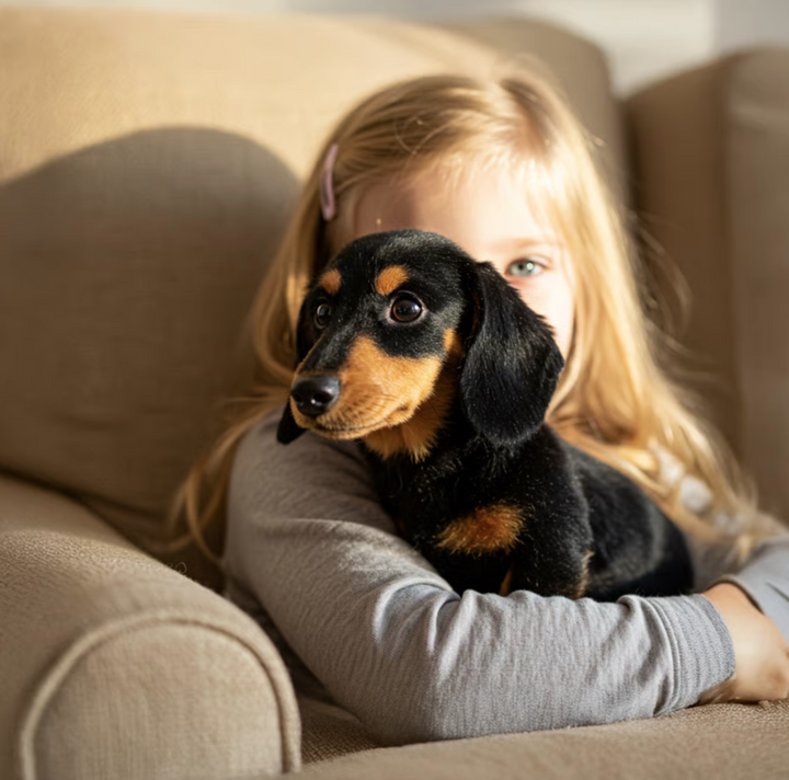 Interactive Plush Toy Dog with Realistic Movements & Sensors | Ultra-Soft