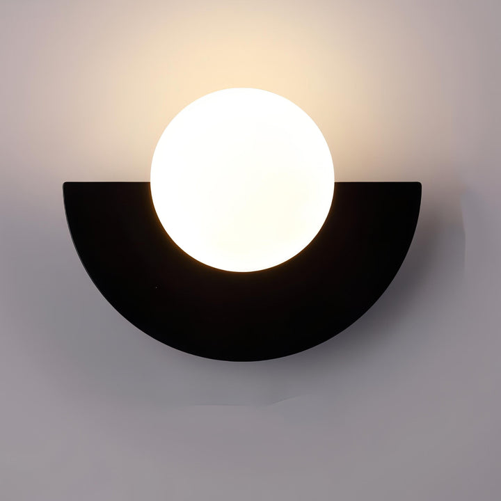 Nordic Semi-Circular Wall Lamp