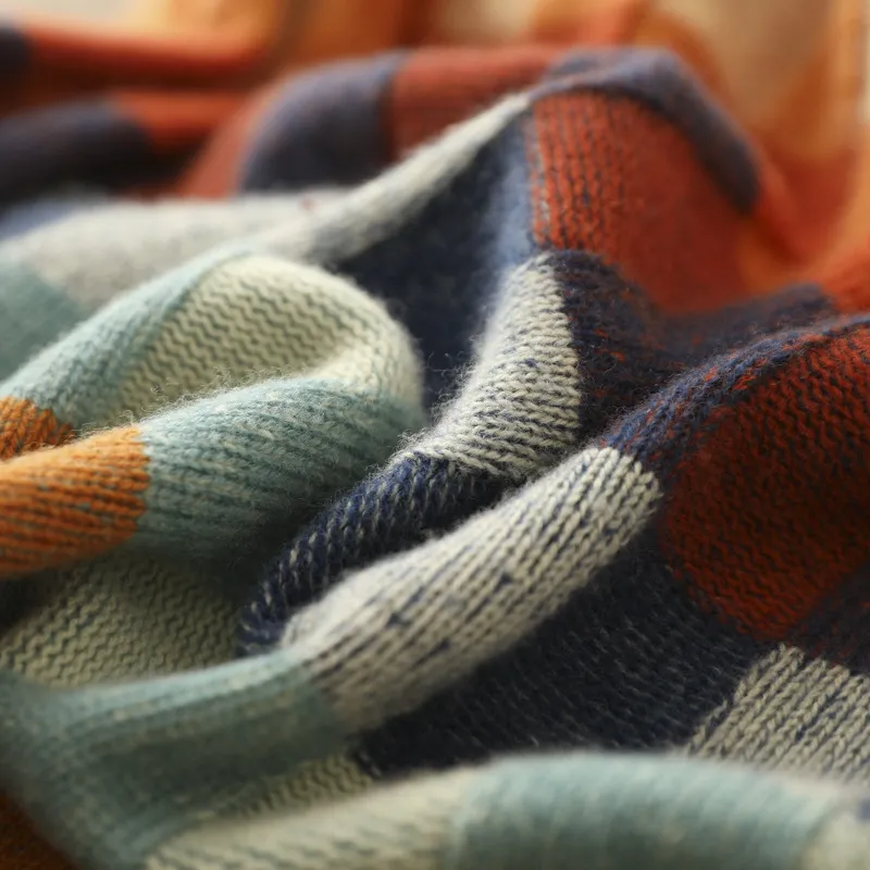 Luxury Cashmere Turtleneck - Aurora