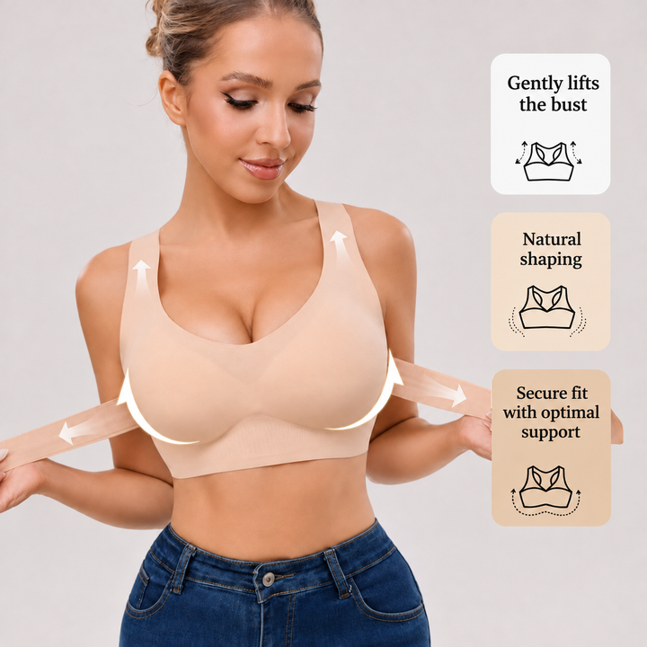 Supportive Posture-Correcting Bra