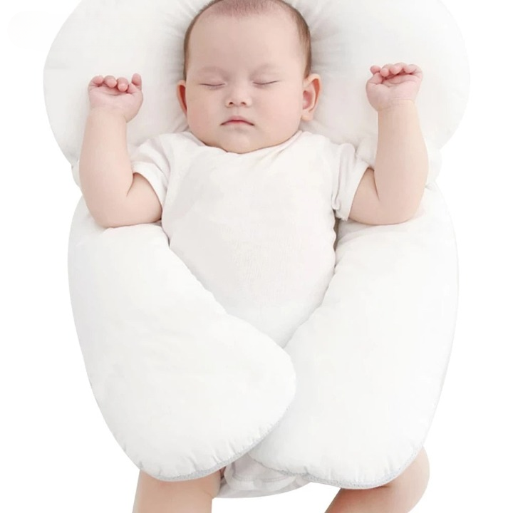Ergonomic Cotton Pillow for Babies for Safe, Comfortable Sleep