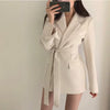 Women's Belted Blazer – Elegant Structure & Versatile Style