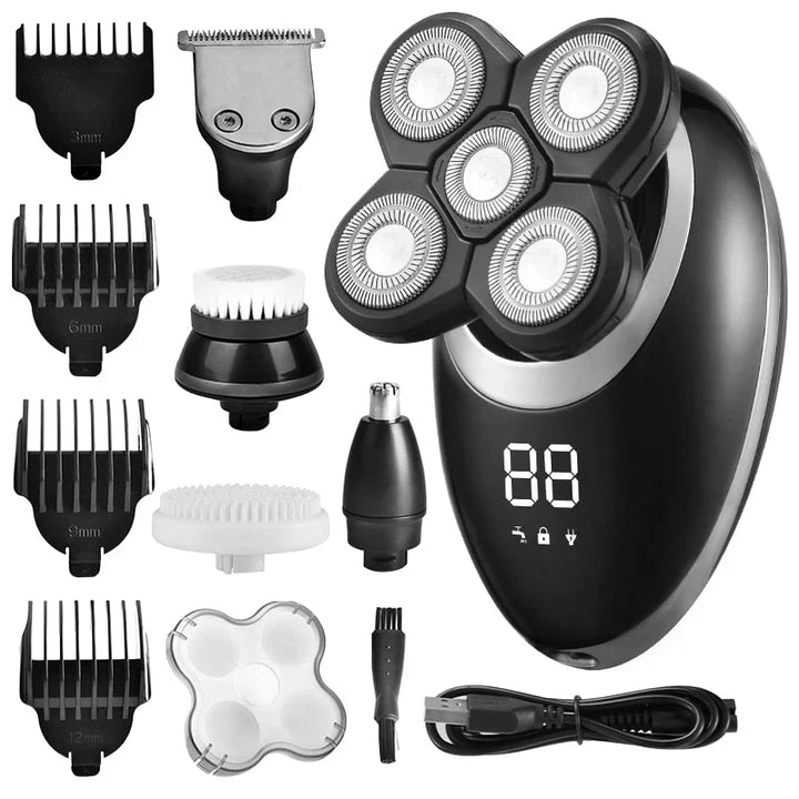Waterproof Cordless Multi-Functional Trimmer for Men