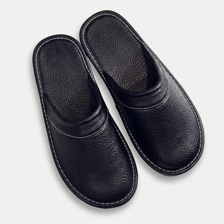 Lightweight Slipper with Smooth Finish - Rodney