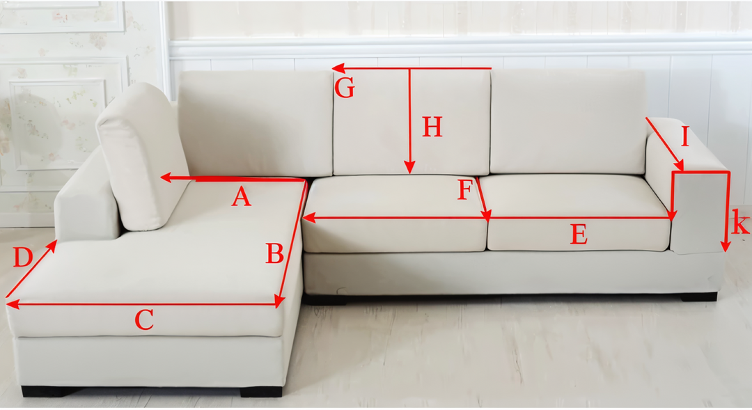 Solid Flat Sofa Cover - Durable, Non-Slip Cotton and Linen Polyester