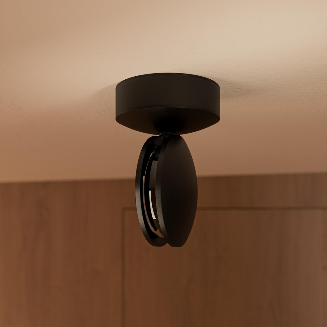 LED Wall Light with Spot Function | 360° Rotating Head | Square Light Cone