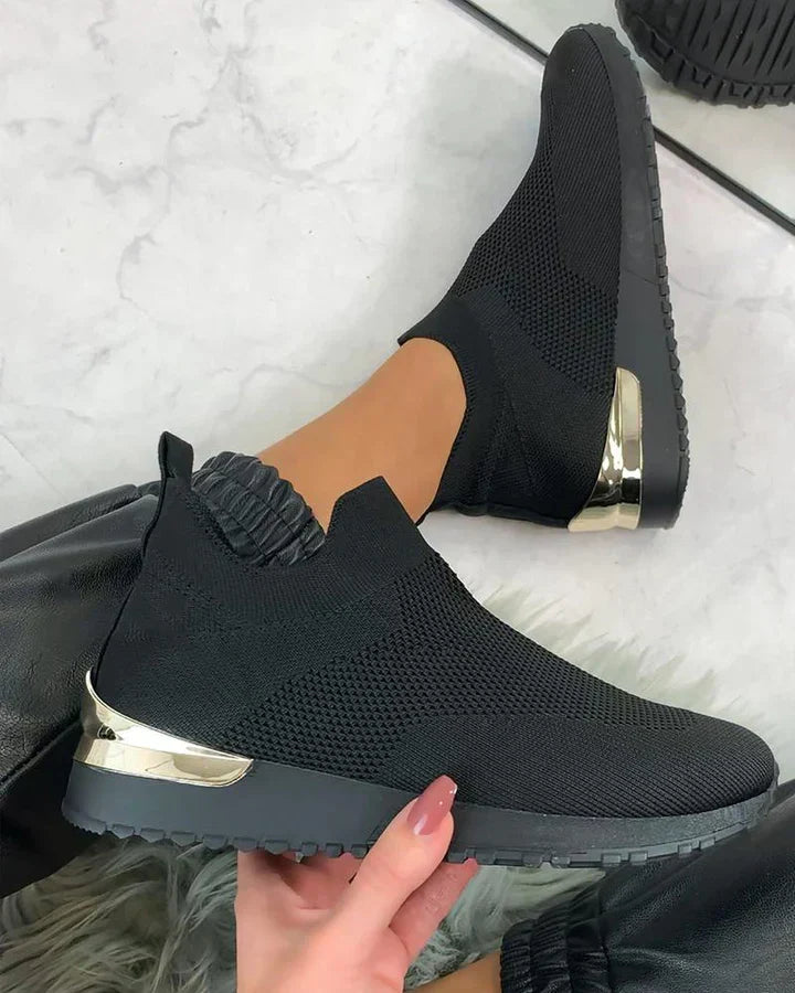 Supportive knitted sock sneaker – Hazel