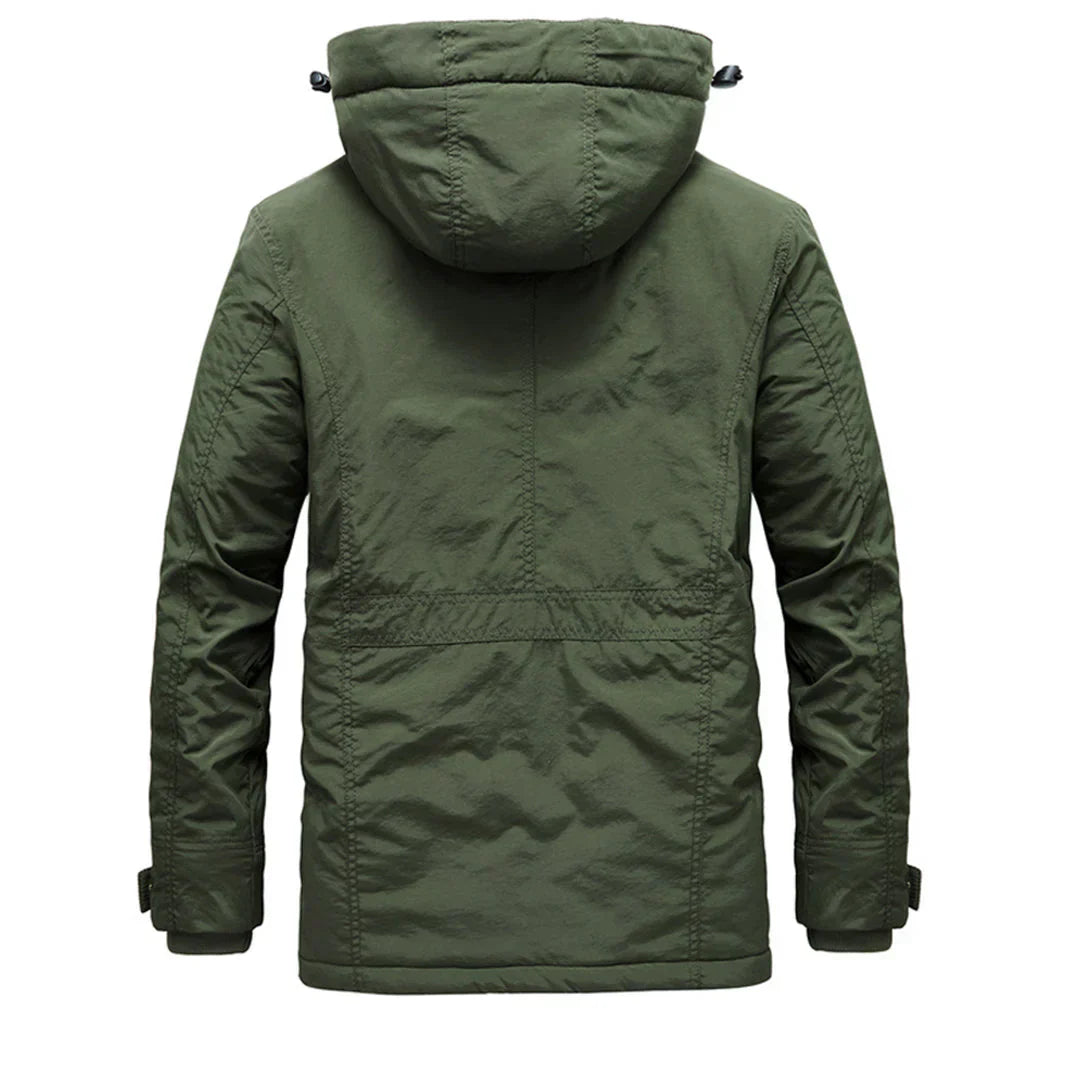 Stylish Winter Coat with Hood for Men