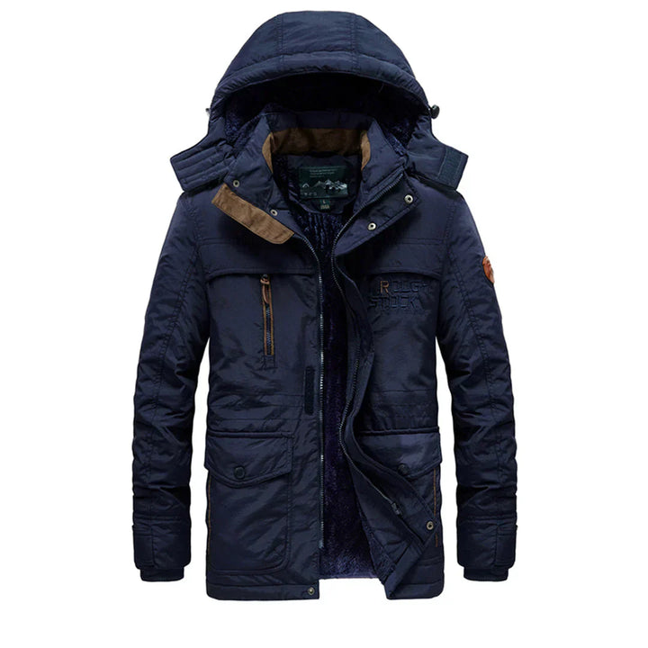 Stylish Winter Coat with Hood for Men