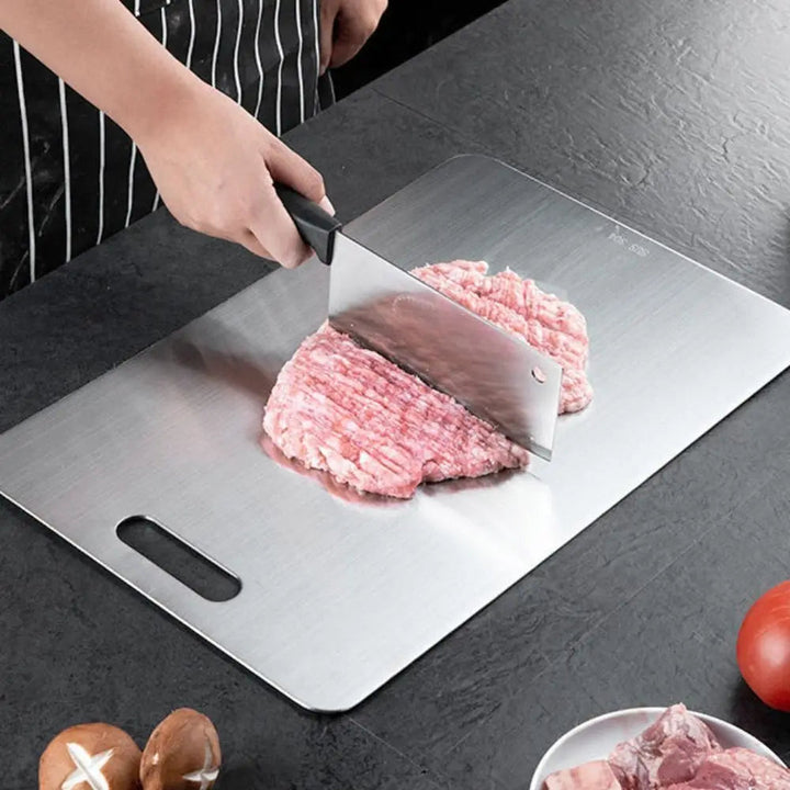 Titanium Kitchen Chopping Board – Grade 316, Double-Sided