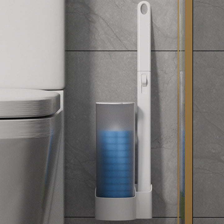 Disposable Toilet Brush | Antibacterial, Hygienic Sponge Heads