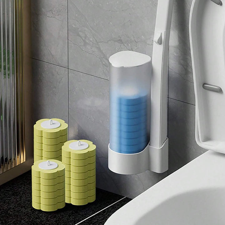 Disposable Toilet Brush | Antibacterial, Hygienic Sponge Heads