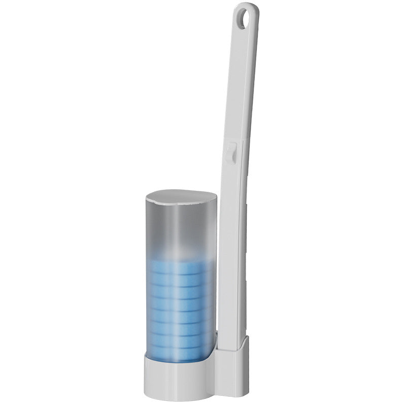 Disposable Toilet Brush | Antibacterial, Hygienic Sponge Heads