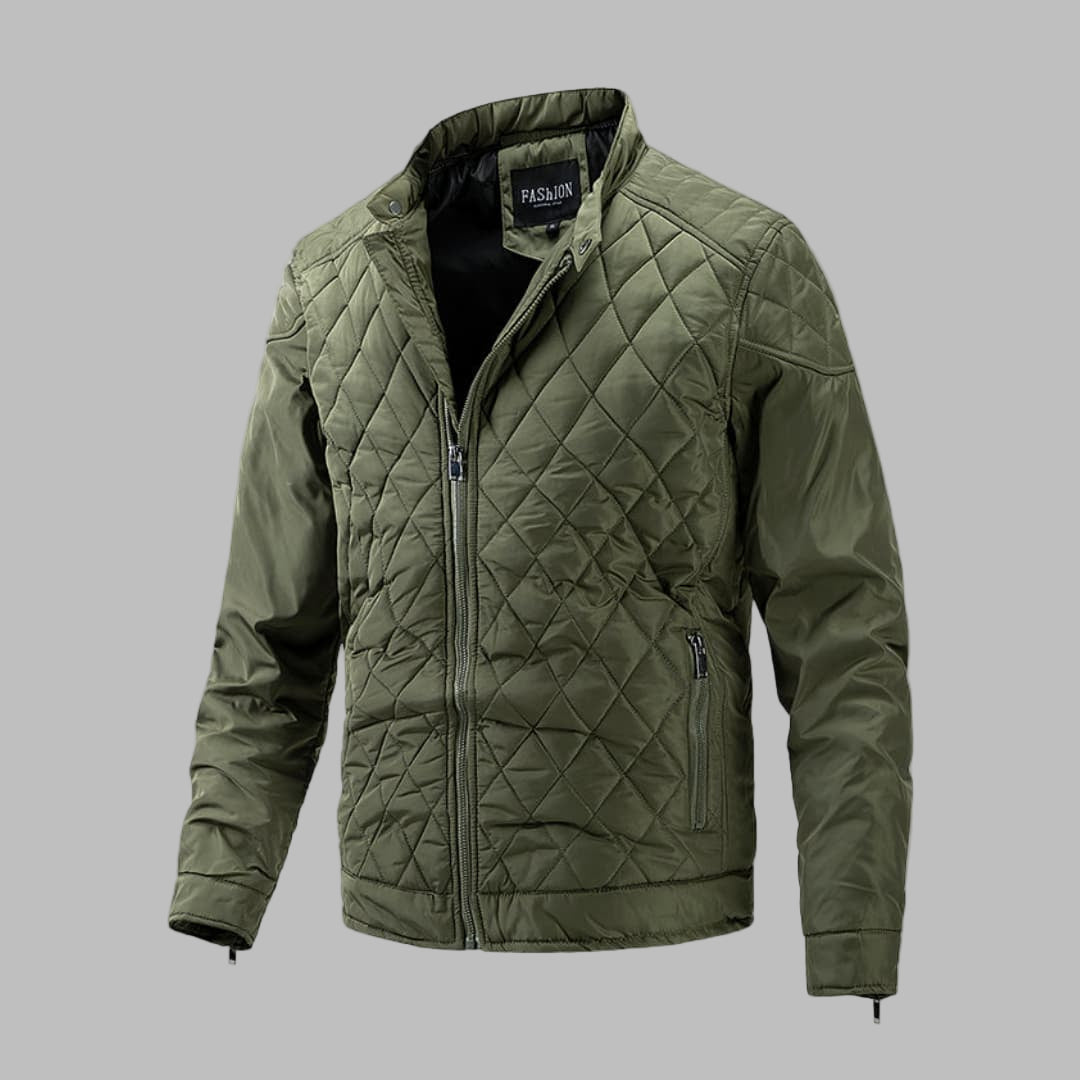 Men’s Elegant Quilted Outerwear – Versatile Style