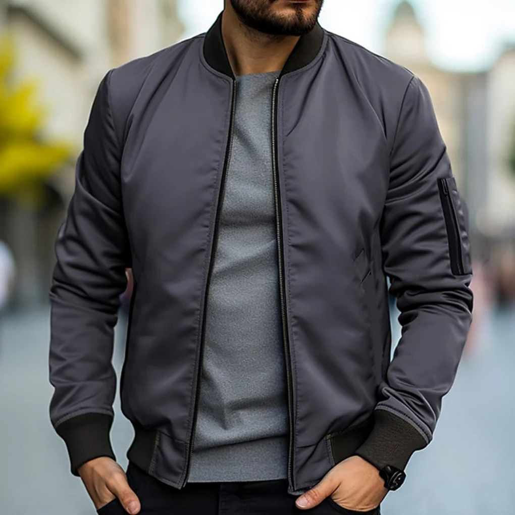 Men’s Trendy Bomber Jacket