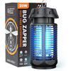 Electric insect killer with 20W UV light and 4200V mains, IPX4 waterproof