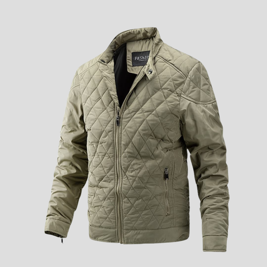 Men’s Quilted Jacket – Elegant Transitional Layer