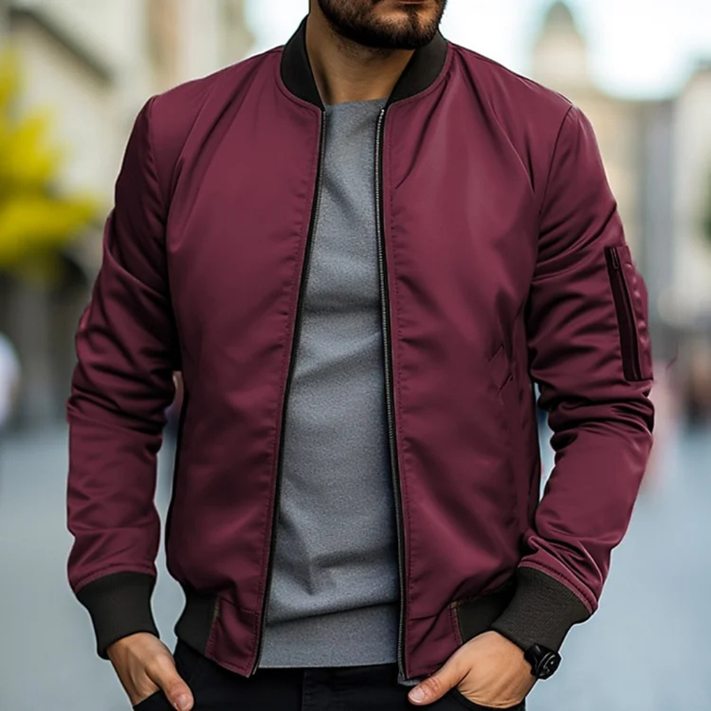 Men’s Trendy Bomber Jacket