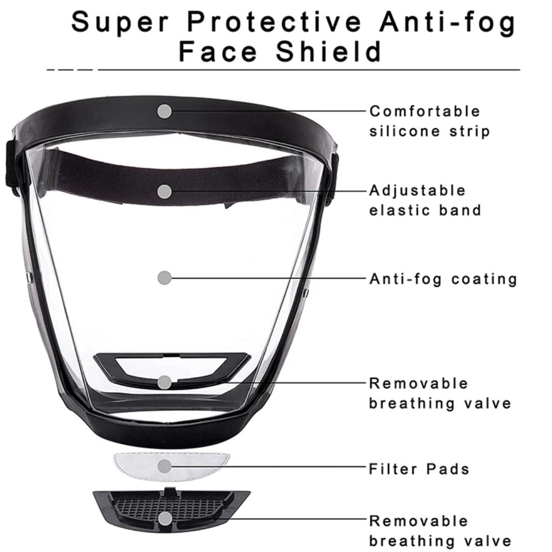 Multifunctional Full-Face Protective Mask