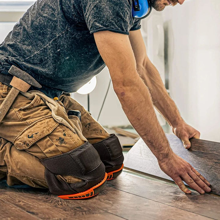 Professional Work Knee Pads | Heavy-Duty, Adjustable