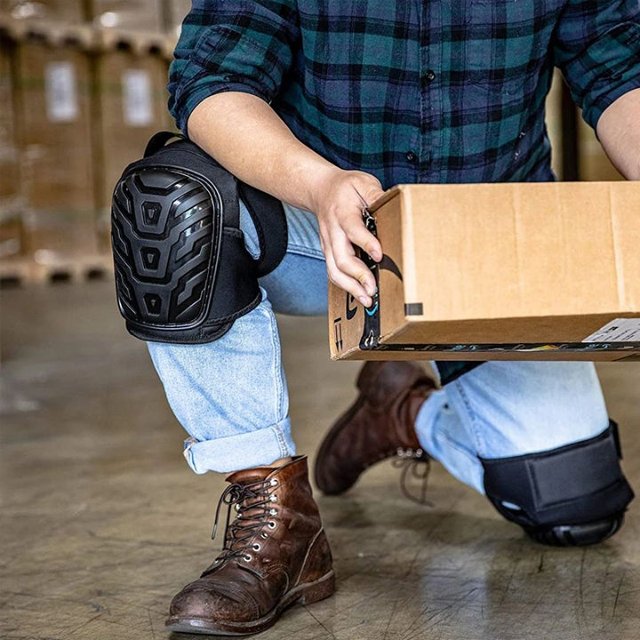 Professional Work Knee Pads | Heavy-Duty, Adjustable