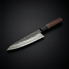 Kiritsuke knife, stainless steel blade, ironwood handle, 8.5 inch
